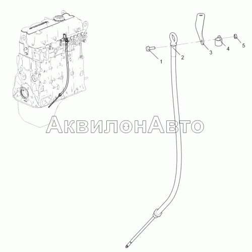 Указатель уровня масла Указатель уровня масла