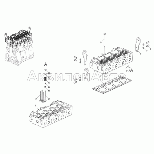 Головка цилиндров 5340-30-100300-010