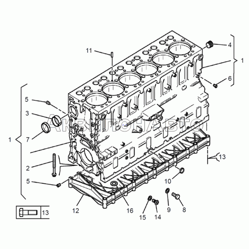 Блок цилиндров Блок цилиндров