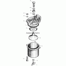 Фильтр топливный грубой очистки