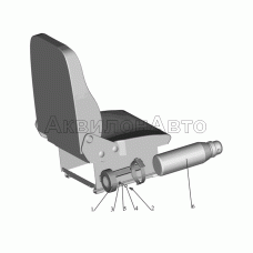 Установка огнетушителя 4370-3910040