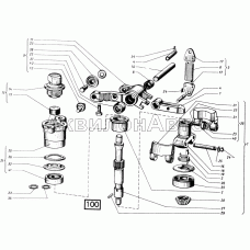 Детали регулятора топливного насоса СМД-60, -62, -64, -66, -72
