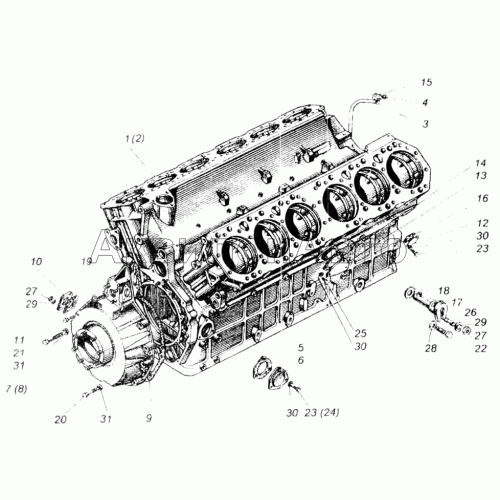 Блок цилиндров Блок цилиндров
