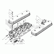 Головка цилиндров двигателей ЯМЗ-238БЕ2, ЯМЗ-238ДЕ2-1