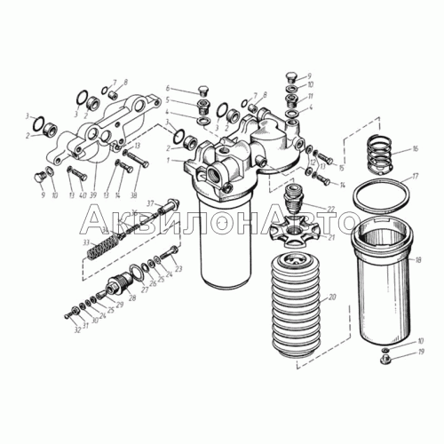 Фильтр очистки масла Фильтр очистки масла