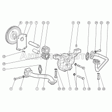 Установка масляного насоса. Установка масляного насоса.