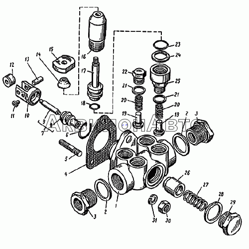 Насос топливоподкачивающий