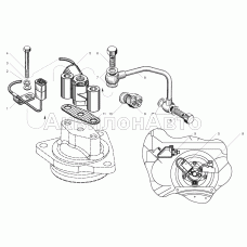 Клапан электромагнитный привода вентилятора
