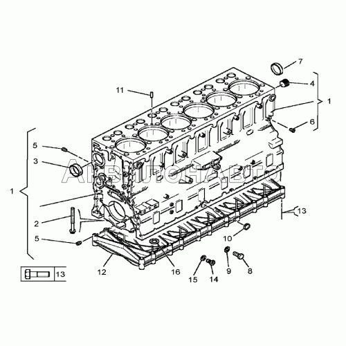 Блок цилиндров Блок цилиндров