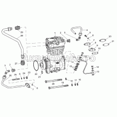 Компрессор пневматического тормоза