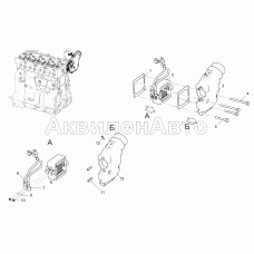 Тракт впускной (для двигателя ЯМЗ-5344-10) 5343-30-111500-010