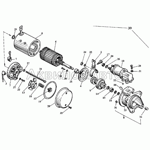 Стартер 2417.3708000 Стартер 2417.3708000