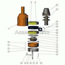 Установка воздухоочистителя Установка воздухоочистителя