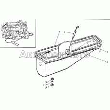Крышка картера нижняя