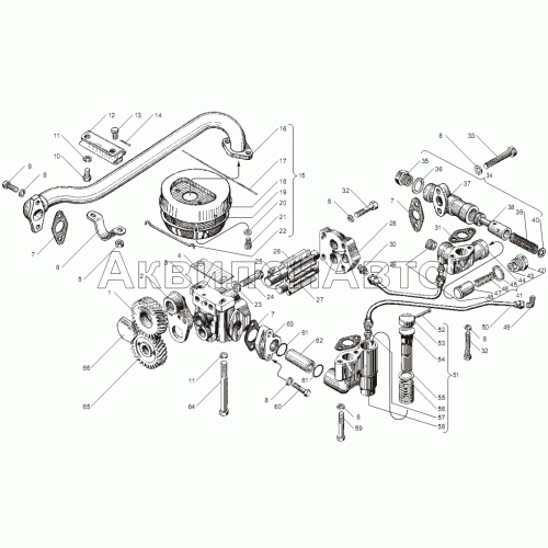 Насос масляный