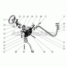 Приемник масляного насоса и масляный насос