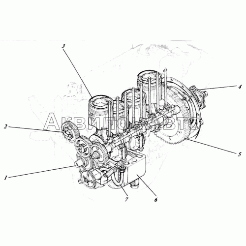 Дизель 442-54P-00c1 Дизель 442-54P-00c1