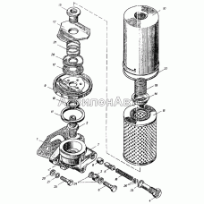 Установка масляного фильтра