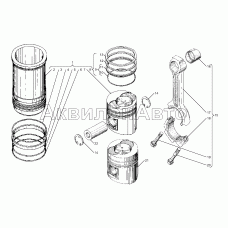 Поршень и шатун