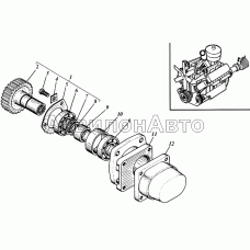 Установка гидронасоса