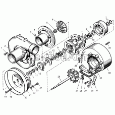 Турбокомпрессор. Устройство