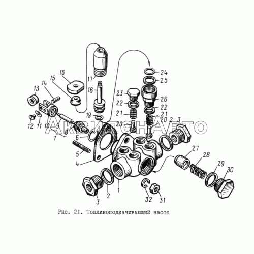 Топливоподкачивающий насос