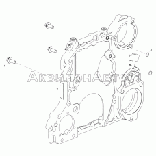 5340.1002299-11 Установка корпуса шестерен