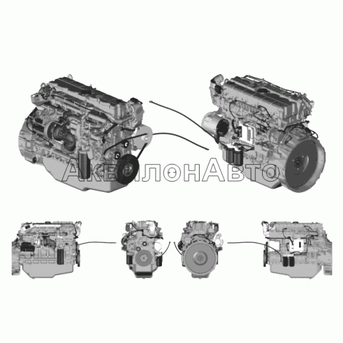 Двигатели ЯМЗ-5362-01, ЯМЗ-5362-02, ЯМЗ-536-41, ЯМЗ-536-42 в сборе