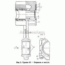 Поршень и шатун