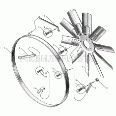 Вентилятор и кожух вентилятора