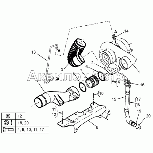 Турбокомпрессор (Евро-3)