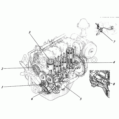 Дизель 442-25БИ-00с1 Дизель 442-25БИ-00с1