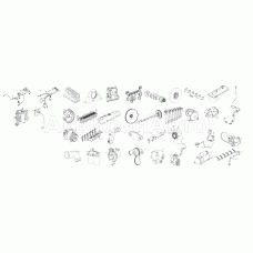 Схема деления двигателей ЯМЗ-53602-10, ЯМЗ-53622-10, ЯМЗ-53642-10 на сборочные единицы