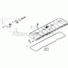 Колпак головки цилиндров СМД-21, -22, 22А, 23, 23.01, 23.02, 24, 24.01, 24.02