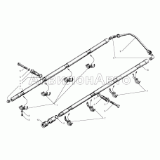 Система охлаждения поршней маслом