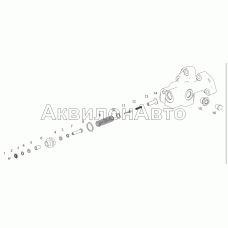 658.1012015 Корпус фильтра очистки масла с клапаном