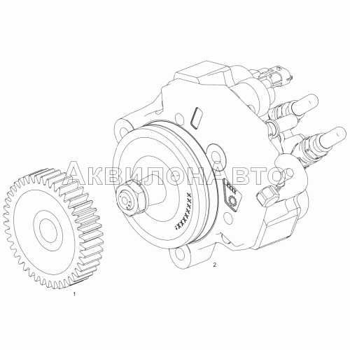 5340.1111008 Топливный насос высокого давления в сборе