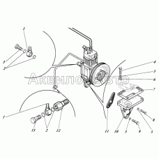Установка компрессора 442-25с1-62