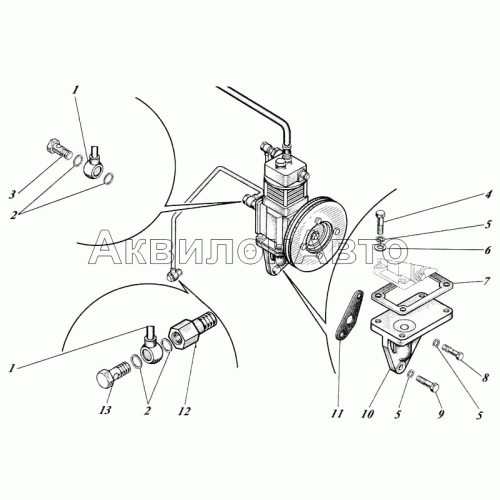 Установка компрессора 442-25с1-62 Установка компрессора 442-25с1-62