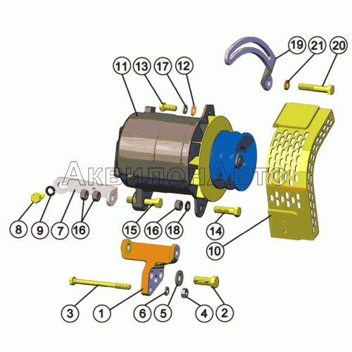Установка генератора