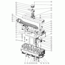 Установка головки цилиндров и впускного тракта. Клапаны и толкатели клапанов.