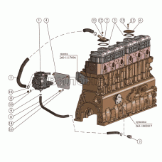 Установка закрытой вентиляции картера
