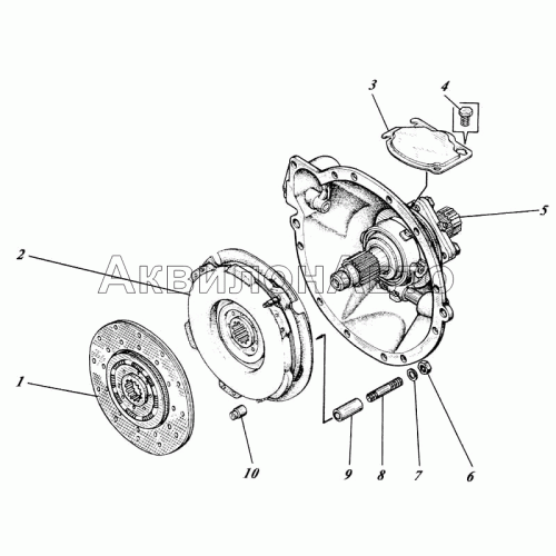 Муфта сцепления 41-21c1-01-31 Муфта сцепления 41-21c1-01-31