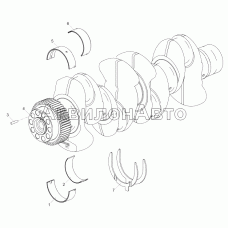 5340.1005005 Установка коленчатого вала