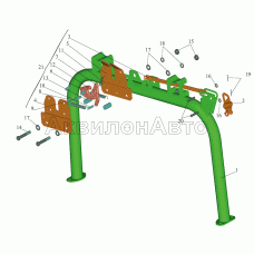 Запорный механизм кабины 64225-5001660