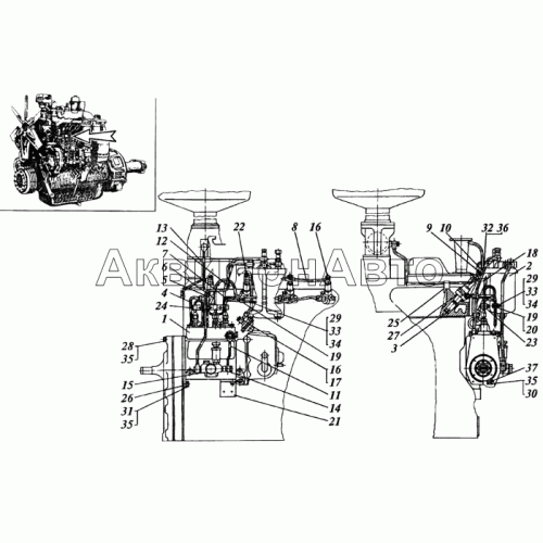 Система топливная