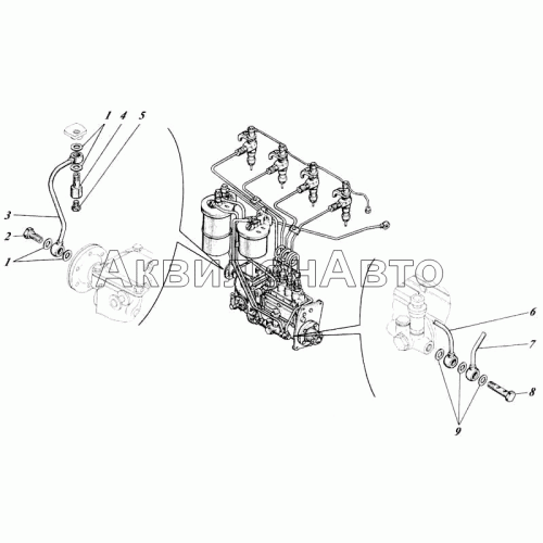 Система топливная 440-15с1 Система топливная 440-15с1