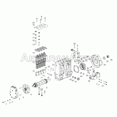 47.1111005 Насос топливный высокого давления в сборе