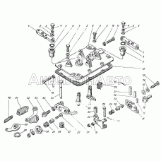 Крышка регулятора верхняя и рычаги с корректорами