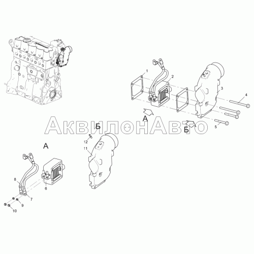 Тракт впускной